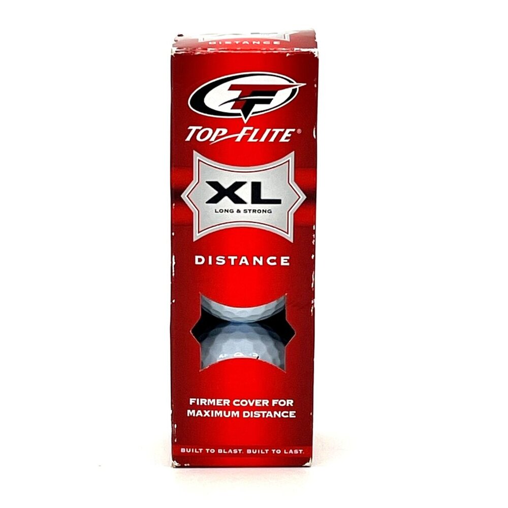 Top-Flite XL Distance Golf Balls 3 Pack Alhambra Logo Long & Strong Performance